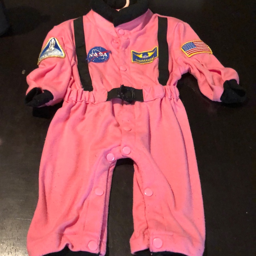 Pink astronaut costume